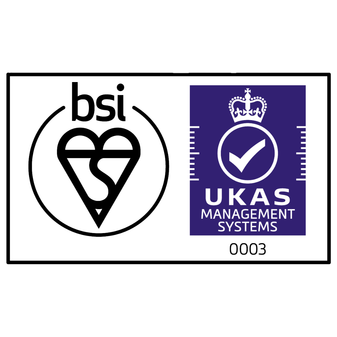 BSI and UKAS Management Systems Certification 0003 for Curtis Assemble & Test