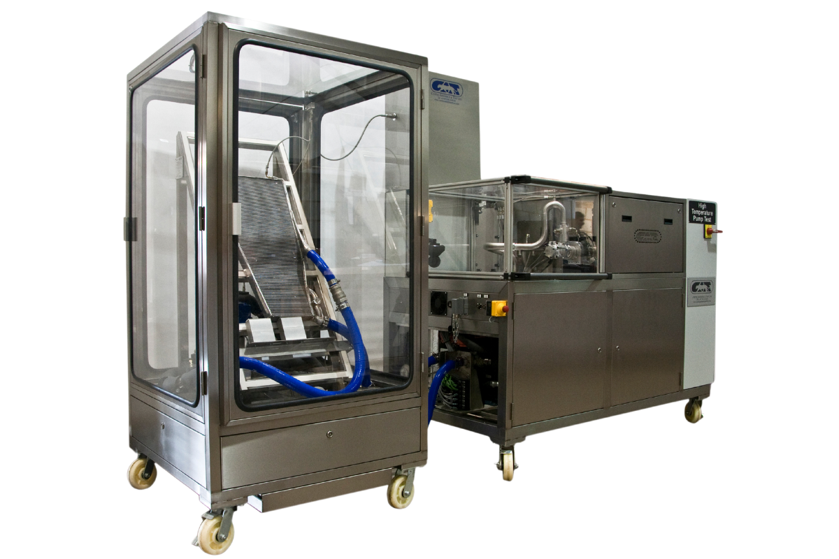 Formula 1 heat exchanger liquid flow measurement and cleaning system engineered by Curtis Assemble & Test Ltd