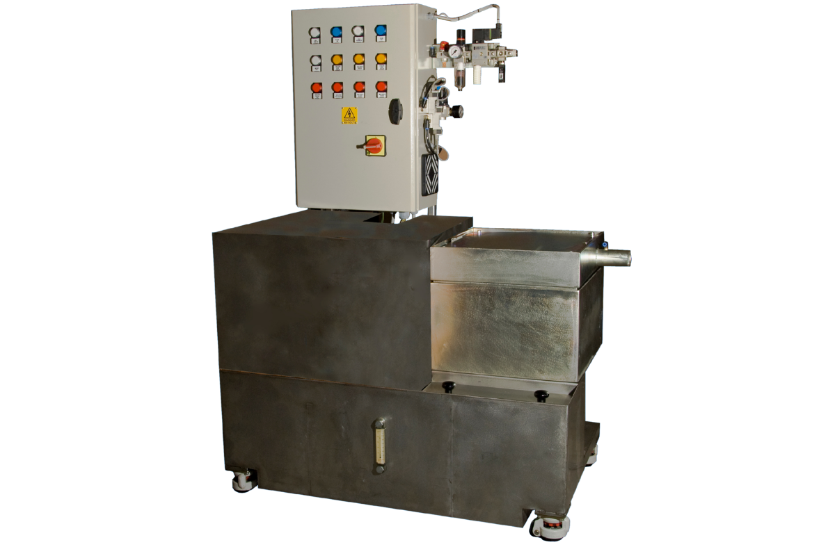 Stainless steel CIP wash power pack and filtration unit for automated cleaning in place systems