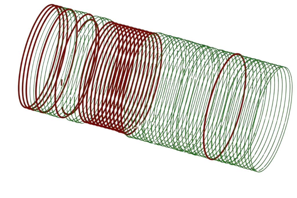 3D scanning and dimensional measurement system used for component inspection