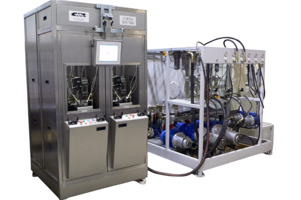 Bespoke hydraulic power pack system engineered for precision flow and pressure control