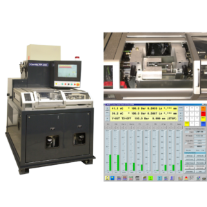 Double back leak test machine used for precision component leak detection
