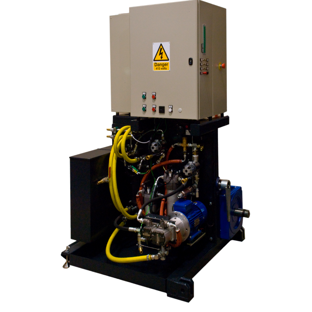 Hydraulic power pack used for pressure generation in test systems