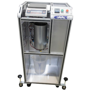 Mass overcheck unit used for precise flow measurement verification