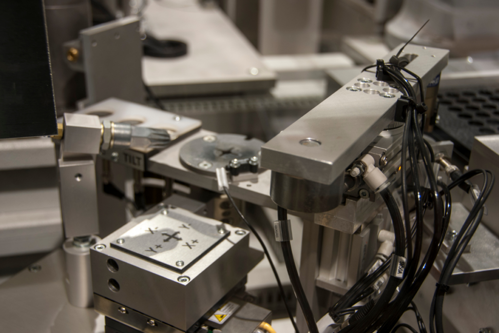 Modular automated gauging system with multiple measurement sensors for production inspection