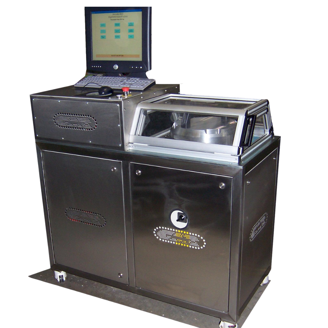 PTR 250 testing rig used for specialised component validation