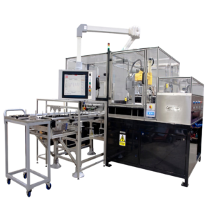 Pump head testing machine used for pump component validation