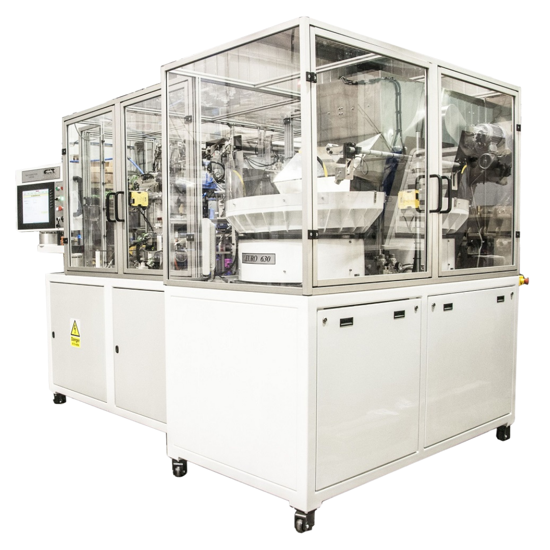 TEAT inspection machine used for automated component inspection and validation