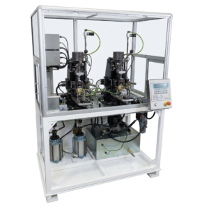 Twin headed back leak testing system for simultaneous component leak detection